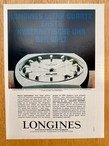 Longines ultra quartz erste - ultra,