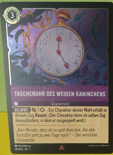 Disney lorcana tcg - lorcana, erste