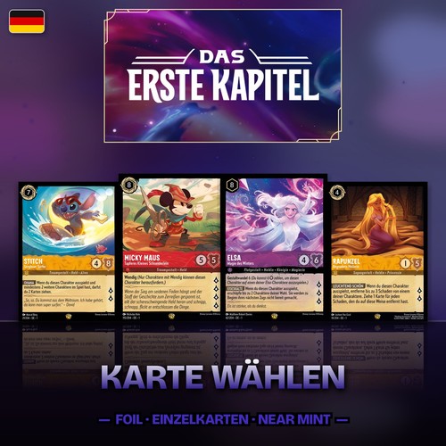 Disney lorcana karten - disney, das