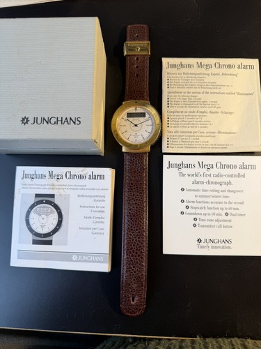 Junghans mega chrono alarm - junghans, der